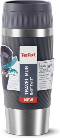 Tefal Travel Mug Easy Twist Thermobeker - Antraciet - 0,36 Liter -Waterfles Voor Buiten 529x1200 10
