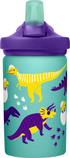 CamelBak Eddy+ Kids Single Wall SST - Drinkfles - 400 Ml - Groen (Hatching Dinos) 8 CamelBak Eddy+ Kids Single Wall SST - Drinkfles - 400 Ml - Groen (Hatching Dinos) -Waterfles Voor Buiten 536x1200