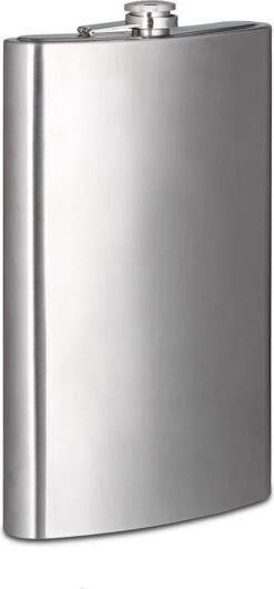 Relaxdays Platvink Edelstaal XXL - Heupfles 1,8 Liter - Zakflacon - Draagriem - Rvs Zilver 19 Relaxdays Platvink Edelstaal XXL - Heupfles 1,8 Liter - Zakflacon - Draagriem - Rvs Zilver -Waterfles Voor Buiten 558x1200 1