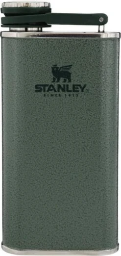 Stanley The Easy Fill Wide Mouth Flask 0,23L - Flacon - Hammertone Green -Waterfles Voor Buiten 568x1200