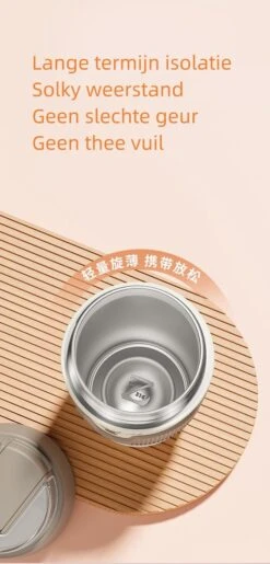 Floraweg Cup - Drinkbeker To GO- Lekvrij Dubbelwandig ,RVS 316, Thermosbeker Koffiebeker- Koffie En Thee - 400ml Zwart 16 Floraweg Cup - Drinkbeker To GO- Lekvrij Dubbelwandig ,RVS 316, Thermosbeker Koffiebeker- Koffie En Thee - 400ml Zwart -Waterfles Voor Buiten 576x1200