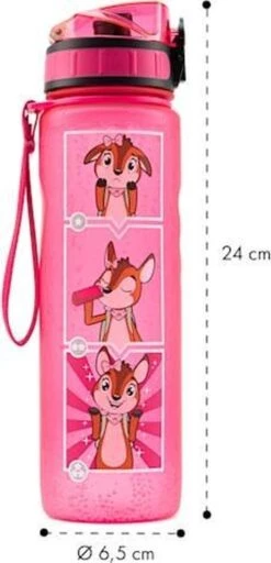 Flyweight Lyseren Drinkfles Voor Kinderen - Waterfles 600 Ml - Zonder BPA - Onbreekbaar - Fruitfilter - Afwasmachinebestendig -Waterfles Voor Buiten 579x1200 4