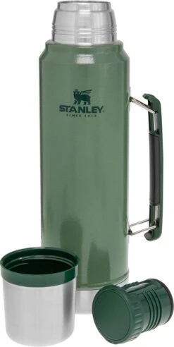 Stanley The Legendary Classic Bottle 1,00L - Thermosfles - Hammertone Green -Waterfles Voor Buiten 602x1200 1