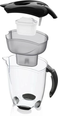 BRITA - Waterfilterkan Elemaris - Zwart - 3,5L - Inclusief 1 Maxtra+ Waterfilterpatroon 17 BRITA - Waterfilterkan Elemaris - Zwart - 3,5L - Inclusief 1 Maxtra+ Waterfilterpatroon -Waterfles Voor Buiten 606x1200 2