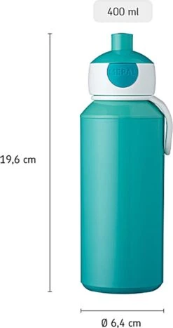 Mepal Drinkfles Pop-up Campus 400 Ml - Little Goose -Waterfles Voor Buiten 635x1200