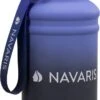 Navaris Fitness Drinkfles 1,3 Liter - Lichte Waterfles Van Roestvrij Staal Blauw - Grote Blauwe Waterfles RVS Voor Sport, Fitness, Yoga En Kamperen 1 Navaris Fitness Drinkfles 1,3 Liter - Lichte Waterfles Van Roestvrij Staal Blauw - Grote Blauwe Waterfles RVS Voor Sport, Fitness, Yoga En Kamperen -Waterfles Voor Buiten 651x1200