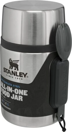 Stanley The Stainless Steel All-in-One Food Jar 0,53L - Thermosfles - Stainless Steel -Waterfles Voor Buiten 656x1200