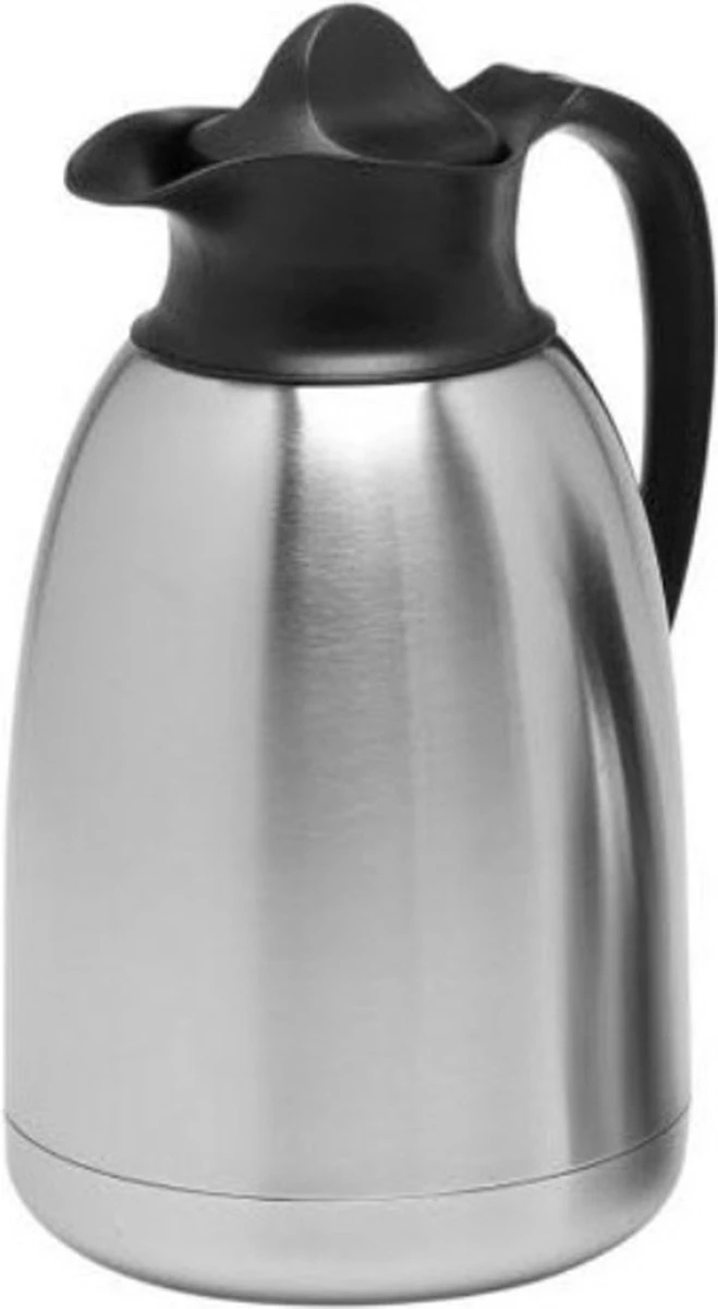 EMGA - Thermoskan 1,5 Liter Zwart - Houd Dranken Tot 24 Uur Koud Of Warm 3 EMGA - Thermoskan 1,5 Liter Zwart - Houd Dranken Tot 24 Uur Koud Of Warm