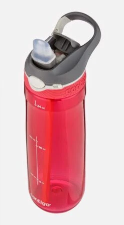 Contigo Ashland Drinkfles - Red Grey - 720ml -Waterfles Voor Buiten 661x1200