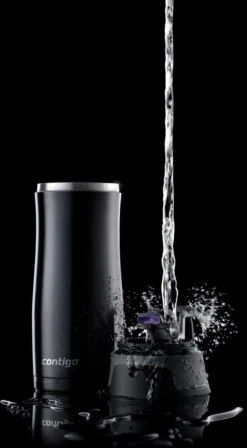 Contigo Westloop Drinkfles - Matte Black - 470ml - Zwart -Waterfles Voor Buiten 662x1200