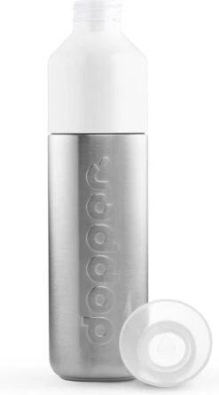 Dopper Steel Drinkfles - 490 Ml - Roestvrij Staal -Waterfles Voor Buiten 665x1200