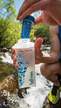 Katadyn BeFree Waterfilter Blauw/transparant - Polyester - Snel Resultaat - Handig In Gebruik -Waterfles Voor Buiten 678x1200 1