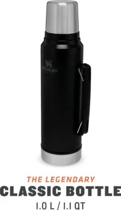 Stanley The Legendary Classic Bottle 1,00L - Thermosfles - Matte Black -Waterfles Voor Buiten 692x1200 1
