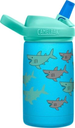 CamelBak Eddy+ Kids SST Vacuum Insulated - Isolatie Drinkfles - 350 Ml - Blauw (School Of Sharks) -Waterfles Voor Buiten 706x1200 2