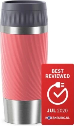 Tefal Travel Mug Easy Twist Thermobeker - Koraalrood - 0,36 Liter 20 Tefal Travel Mug Easy Twist Thermobeker - Koraalrood - 0,36 Liter -Waterfles Voor Buiten 708x1200 5