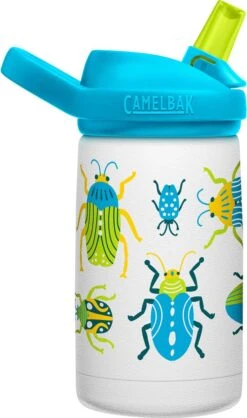CamelBak Eddy+ Kids SST Vacuum Insulated - Isolatie Drinkfles - 350 Ml - Wit (Bugs!)