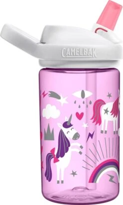 CamelBak Eddy+ Kids - Drinkfles - 400 Ml - Lila (Unicorn Party) -Waterfles Voor Buiten 719x1200 1