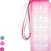 LaCardia Motivatie Waterfles Roze Paars - 1 Liter Drinkfles - Waterfles Met Tijdmarkering - Roze + Paars 2 LaCardia Motivatie Waterfles Roze Paars - 1 Liter Drinkfles - Waterfles Met Tijdmarkering - Roze + Paars -Waterfles Voor Buiten 750x1200