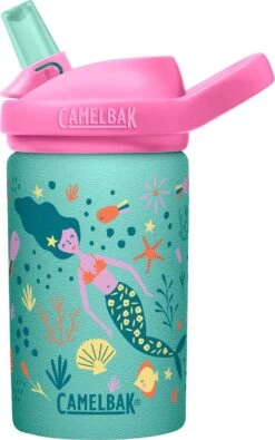 CamelBak Eddy+ Kids Single Wall SST - Drinkfles - 400 Ml - Groen (Modern Mermaids)