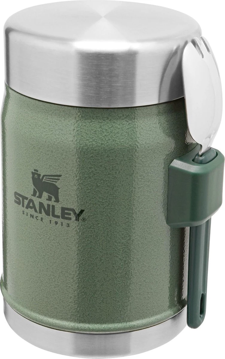 Stanley The Legendary Food Jar + Spork 0,4L - Thermosfles - Hammertone Green 4 Stanley The Legendary Food Jar + Spork 0,4L - Thermosfles - Hammertone Green - Afbeelding 2
