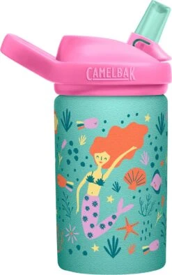 CamelBak Eddy+ Kids Single Wall SST - Drinkfles - 400 Ml - Groen (Modern Mermaids) -Waterfles Voor Buiten 752x1200 5