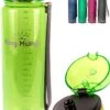 1 Liter Drinkfles - Vaatwasserbestendig - Sport Bidon Drinkbus King Mungo 1000ml Groen