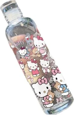 Hello Kitty Waterfles Met Tijdsmarketing- Schattige Motiverende Drinkfles - Cute Water Bottle- Makkelijk Mee Te Nemen -Waterfles Voor Buiten 773x1200