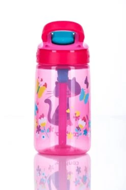 Contigo Gizmo Flip Drinkfles Kids - Cherry Cat Print - 420ml -Waterfles Voor Buiten 800x1200 4
