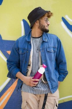 Dopper Original Drinkfles - Funky Fuchsia - 450 Ml -Waterfles Voor Buiten 800x1200 7