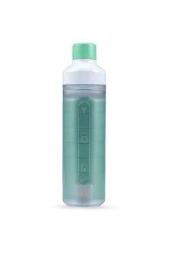 YOS Bottle - Waterfles Met Pillendoos - 7 Vaks - Groen -Waterfles Voor Buiten 801x1200 4