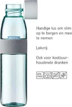 Mepal – Waterfles Ellipse – 500 Ml – Nordic Denim – Drinkfles Volwassenen – Geschikt Voor Koolzuurhoudende Dranken – Lekvrij 13 Mepal – Waterfles Ellipse – 500 Ml – Nordic Denim – Drinkfles Volwassenen – Geschikt Voor Koolzuurhoudende Dranken – Lekvrij -Waterfles Voor Buiten 804x1200