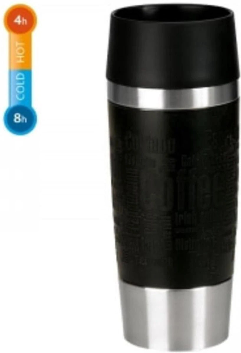 Emsa Thermosbeker Travel Mug Zwart 360 Ml 14 Emsa Thermosbeker Travel Mug Zwart 360 Ml - Afbeelding 12