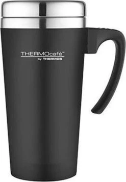 Thermos Soft Touch Travel MUG Zwart 420 Ml -Waterfles Voor Buiten 831x1200 2