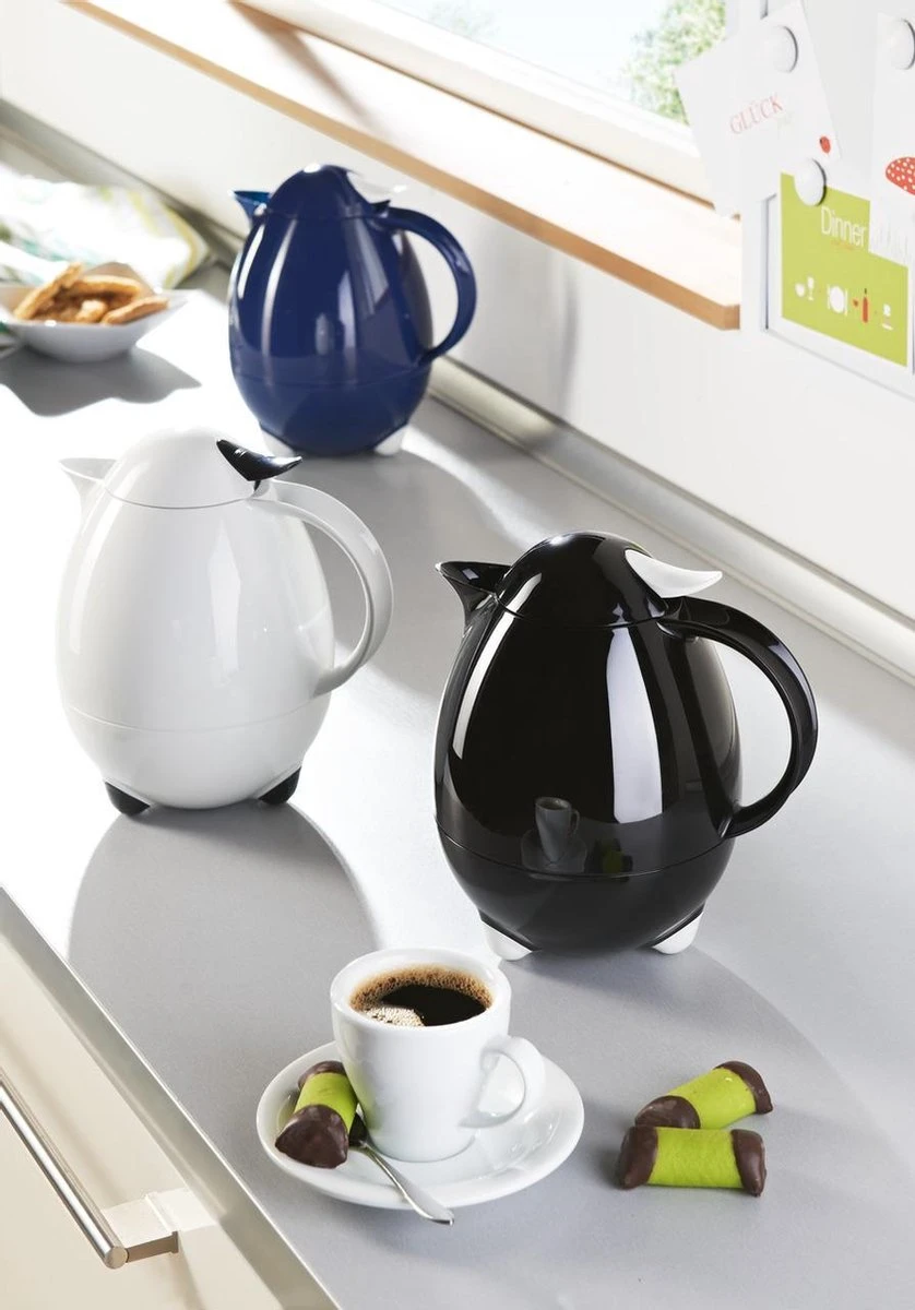 Leifheit Columbus Isoleerkan - 1 Liter - Wit 4 Leifheit Columbus Isoleerkan - 1 Liter - Wit - Afbeelding 2