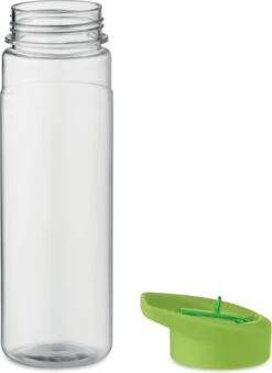 Merkloos Drinkfles Met Rietje - Waterfles - Drinkfles Volwassenen - Flip-top Deksel - RPET - Polypropyleen - 650ML - Groen -Waterfles Voor Buiten 874x1200 7