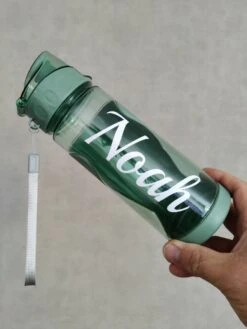 Afecto® Waterfles Met Naam | Drinkfles | 570ml | Drinkfles | BPA Vrij| Kleur Groen | Voorzien Van Je Eigen Naam