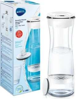 BRITA - Fill&Serve Waterfilterkaraf - 1,3L - Wit Grafiet - Inclusief 1 MicroDisc Waterfilter -Waterfles Voor Buiten 918x1200 2