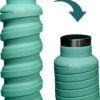 EasyFold® - Foldy - Opvouwbare Drinkfles - 600 ML - Sea Blauw - Sportfles - Drinkbeker - Duurzaam - Reizen - Waterfles - Milieuvriendelijk - Cadeau -Waterfles Voor Buiten 921x1200 1