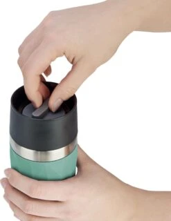 Tefal Compact Travel Mug Compact Thermosfles - 0,3 L - Groen 18 Tefal Compact Travel Mug Compact Thermosfles - 0,3 L - Groen -Waterfles Voor Buiten 926x1200 4