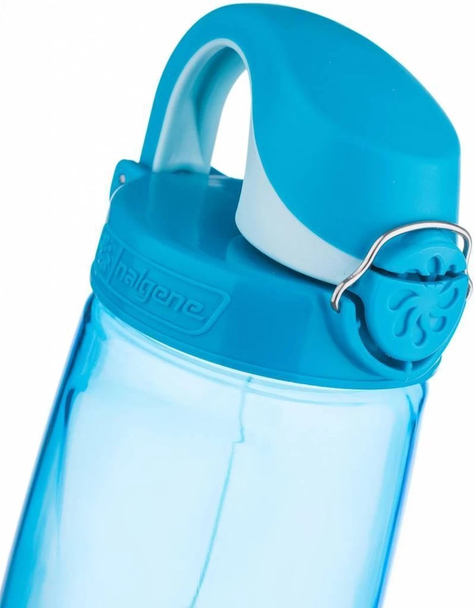 Nalgene On The Fly Bottle - Drinkfles - 0.65 Liter - BPA Free - Blauw 4 Nalgene On The Fly Bottle - Drinkfles - 0.65 Liter - BPA Free - Blauw - Afbeelding 2