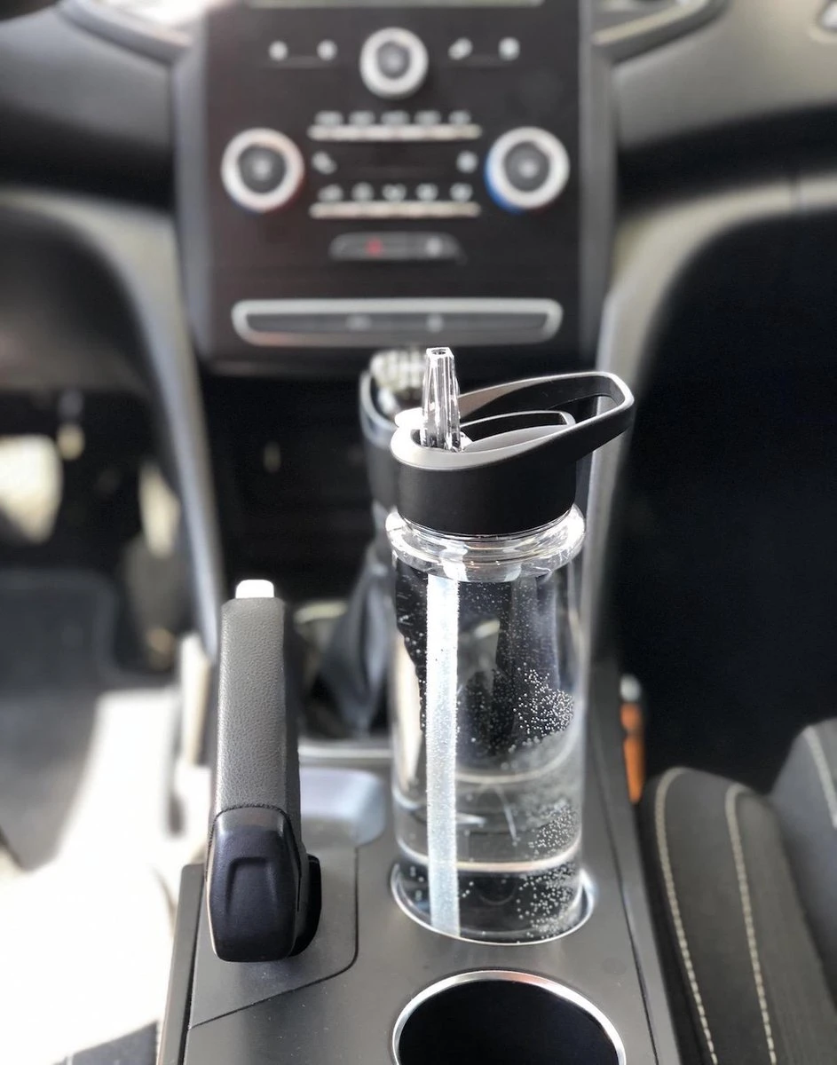 Wattamula Milieuvriendelijke Waterfles Met Rietje - 700 ML - Transparant - Drinkfles 6 Wattamula Milieuvriendelijke Waterfles Met Rietje - 700 ML - Transparant - Drinkfles - Afbeelding 4