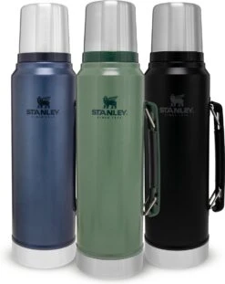 Stanley The Legendary Classic Bottle 1,00L - Thermosfles - Hammertone Green -Waterfles Voor Buiten 953x1200