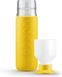 Dopper Insulated Drinkfles - Lemon Crush - 350ml -Waterfles Voor Buiten 969x1200 1