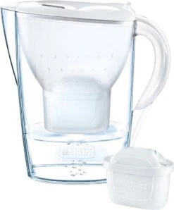 BRITA - Waterfilterkan Marella Cool - Wit - 2,4L + 12 MAXTRA+ Waterfilterpatronen -Waterfles Voor Buiten 996x1200